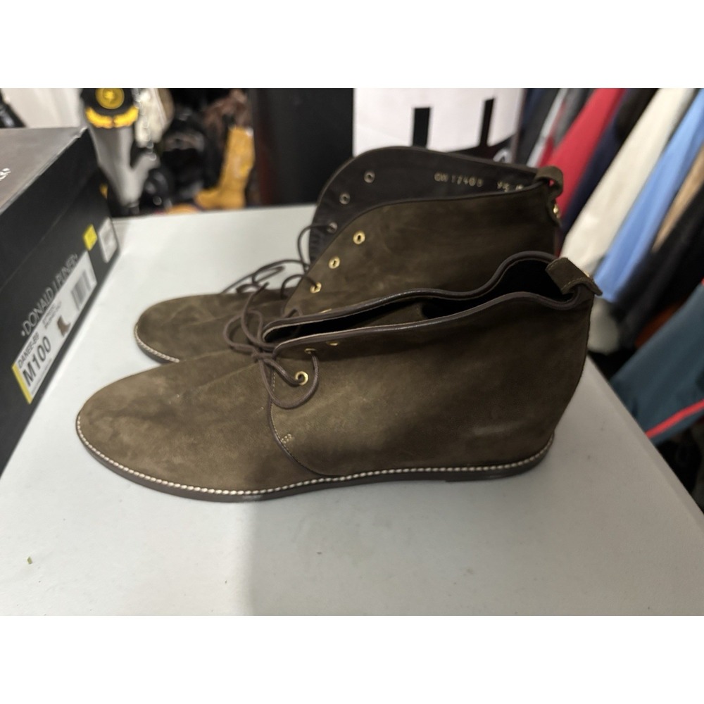 Stuart Weitzman Kalahari Neutral Sport Suede Ankle Boot Size 9.5 New